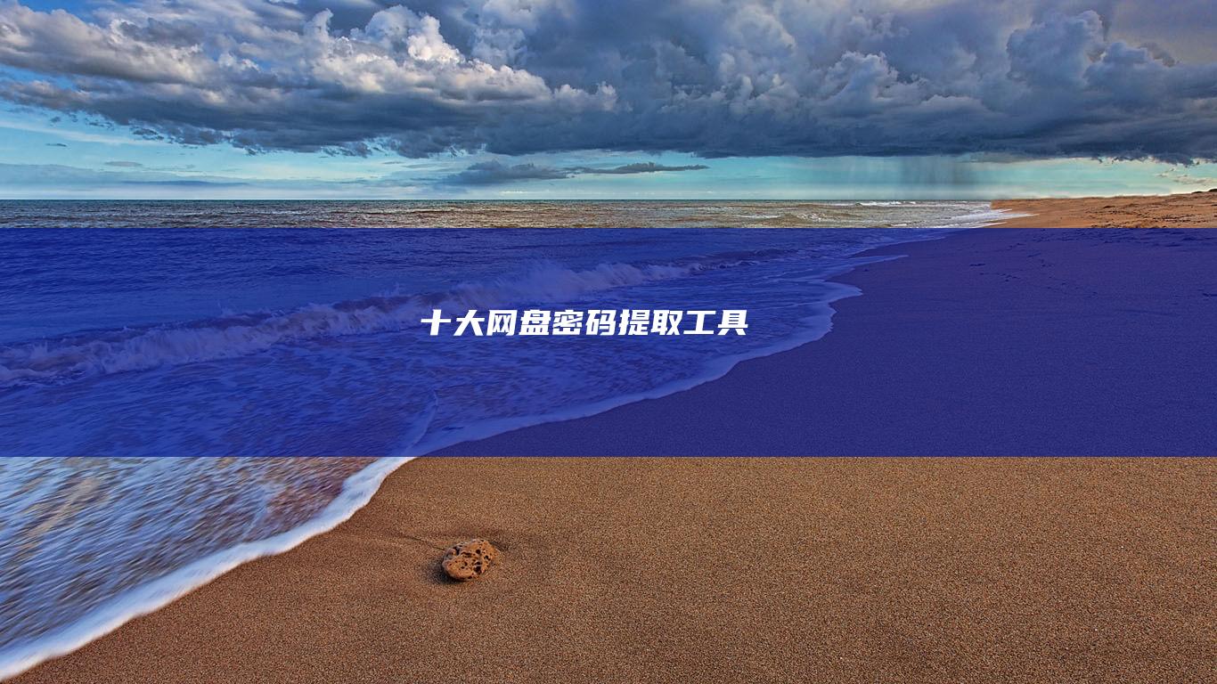 十大網(wǎng)盤密碼提取工具